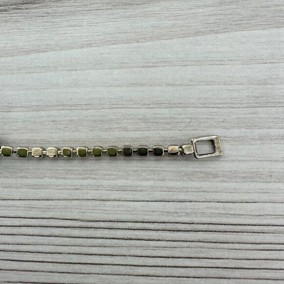 Vintage Mickey Mouse Crystal & Sapphire Inspired Tennis Bracelet - Picture 9 of 10